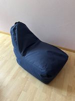 Bequemer Sitzsack Blau