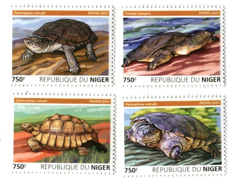 Tutti i francobolli: Briefmarken "Schildkröten". Niger. – Nuovo e nell'imballaggio originale da Basel venduto da Butsch5