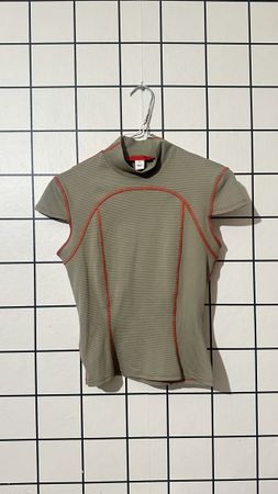 Eckhaus Latta Green Sport Top - SIZE XS