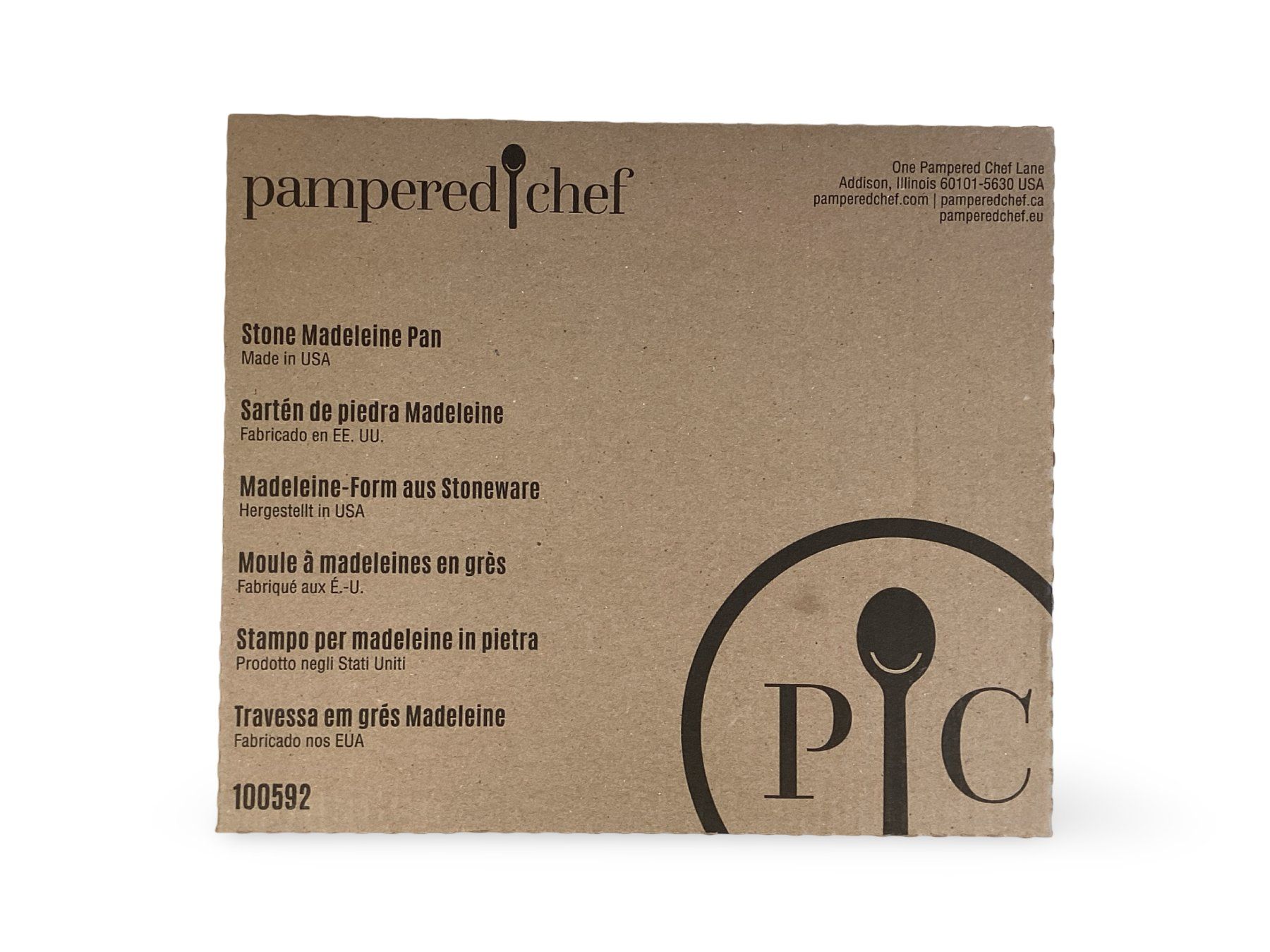 Teglie da forno: PAMPERED CHEF Stone Madeleine Pan – Nuovo e nell'imballaggio originale da Zürich venduto da Restwert_Zuerich 2