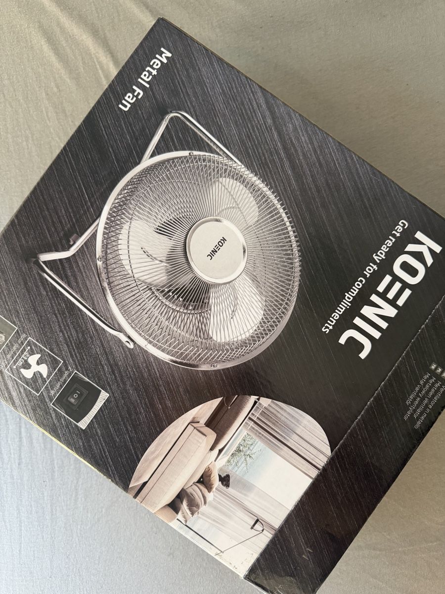 Ventilatori: Tischventilator KOENIC Metallgehäuse 23 cm neu – Usato da Zürich venduto da cor_ld9y 3