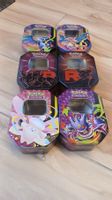 Lot de 6 tin box pokemon vides