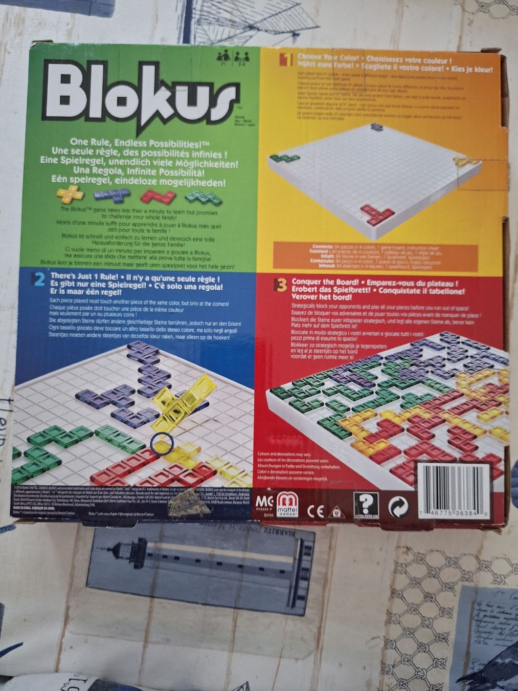 Mattel Spiele: Blokus Brettspiel – Gebraucht aus Lupfig von tyl_l9tz 1