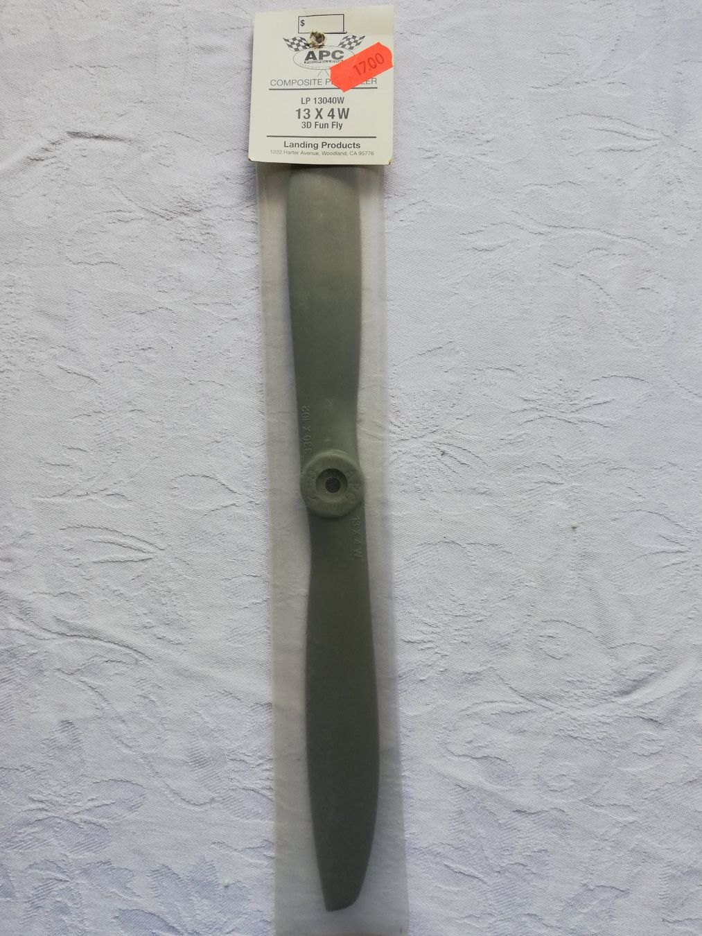 RC Modellbau: APC Propeller 2-Blatt 13 x 4W – Neu und originalverpackt aus Flüh von AMS-Modellbau