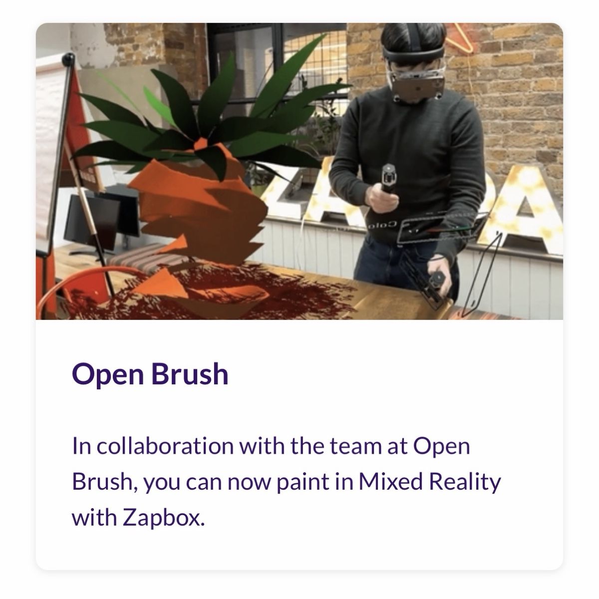 Casco VR: Zapbox Mixed/Augmented Reality Headset – Nuovo (secondo la descrizione) da Zürich venduto da jankais3r 2
