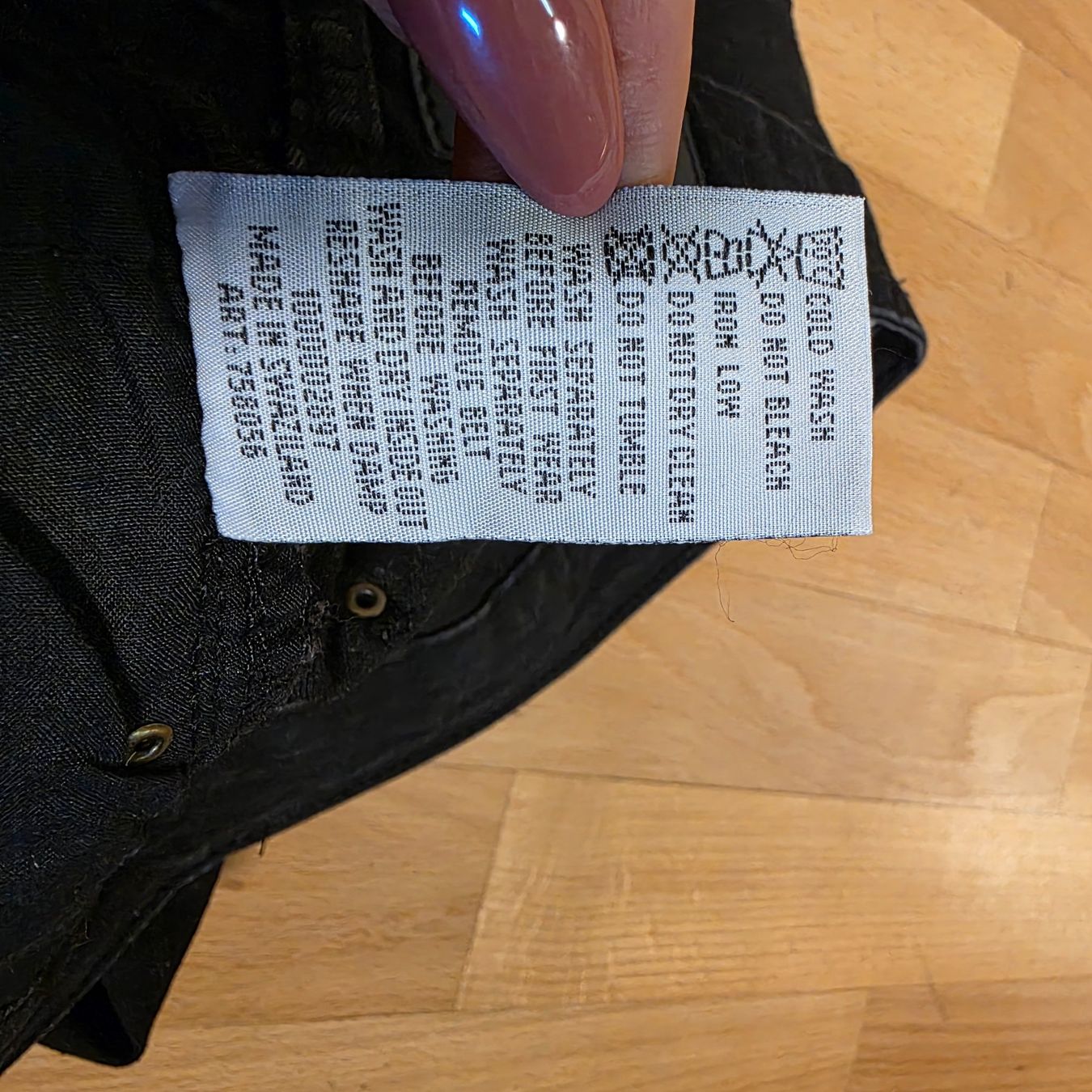 Pantaloni: 1996 Denim Co. Bermuda Shorts Schwarz M – Usato da Wald ZH venduto da CapLux 2
