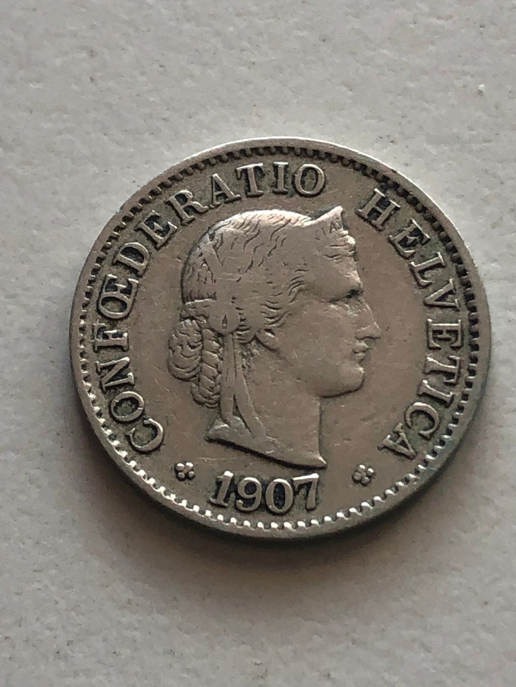 Tutti le monete: 5 Rp. 1907 – Usato da Schötz venduto da Odpa