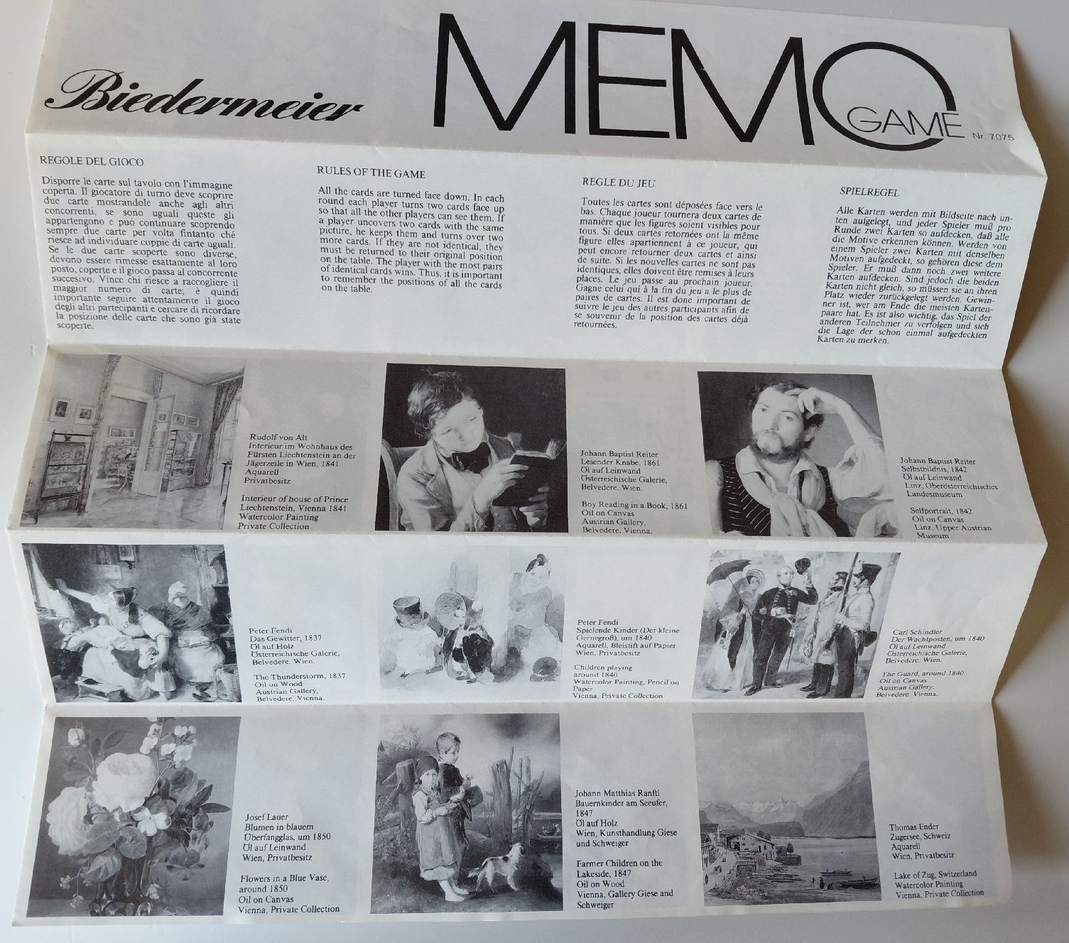 Spiele: Biedermeier Memo Game – Gebraucht aus Tramelan von Belleza82 6