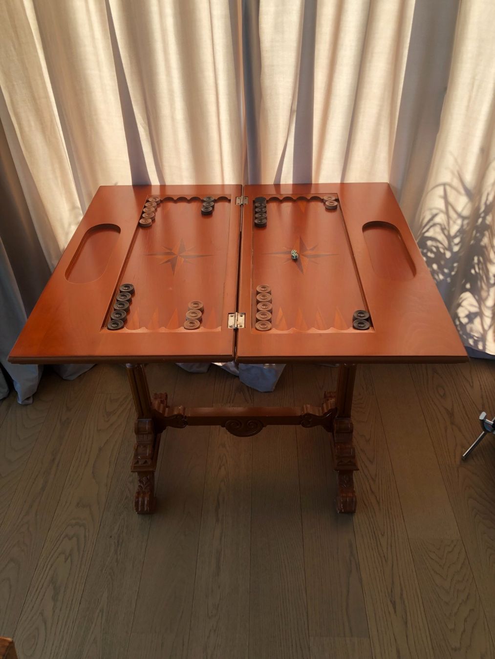 Giochi: Spieltisch, Schachtisch, Backgammon-Tisch – Usato da Thalwil venduto da Arleen 1