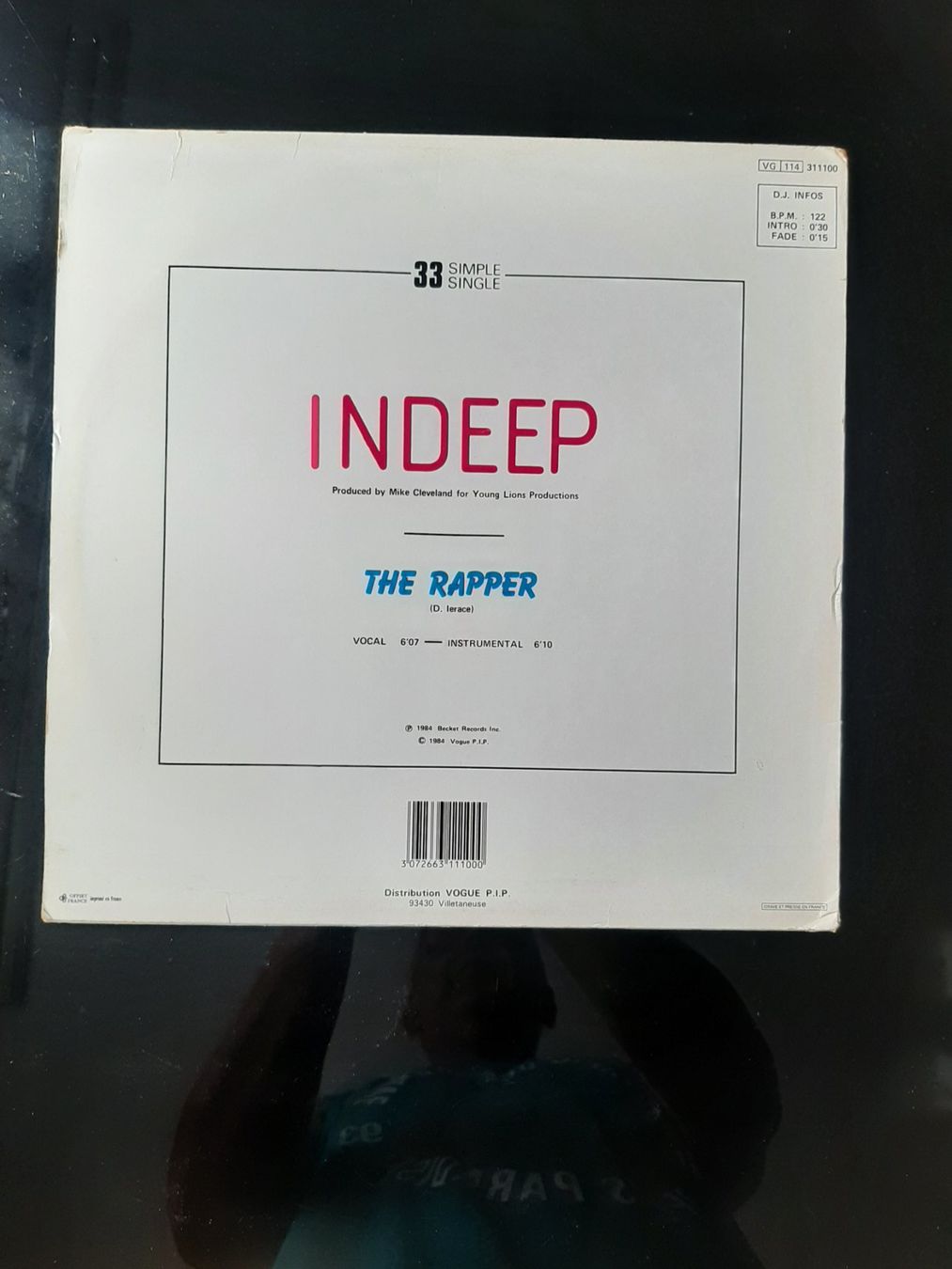 Schallplatten: Maxi Single von Indeep aus 1984 – Gebraucht aus Kreuzlingen von Jack.Daniels 3