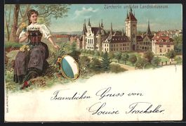 Litho Zürich, Züricherin u. das Landes