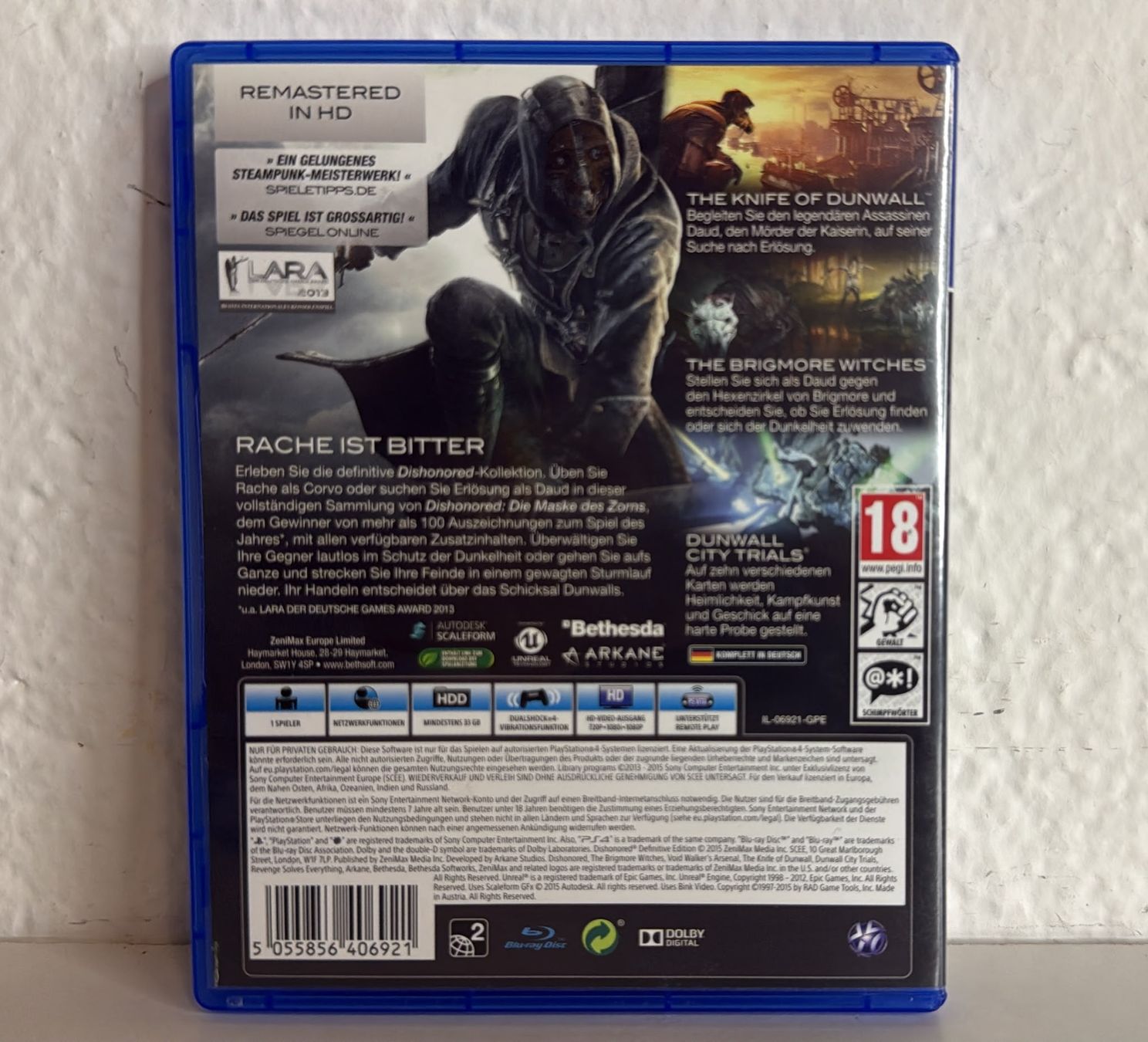 Giochi: Spiel Dishonored Definitive Edition PS4  – Usato da Ehrendingen venduto da lax21 1