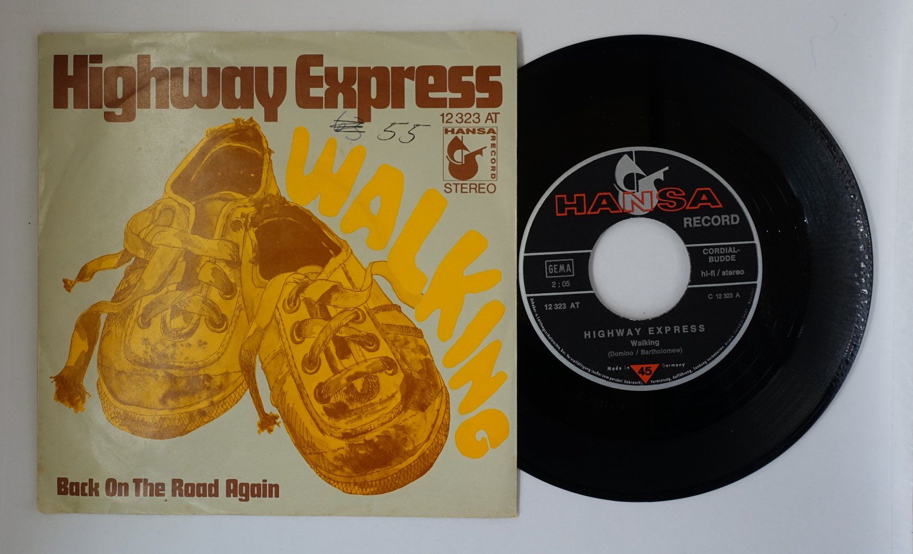 Dischi in vinile: Highway Express – Walking – Usato da Sessa venduto da discoverymedia
