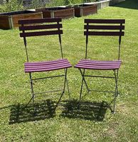 2er Set Gartenstühle klappbar – perfekt für den Sommer!