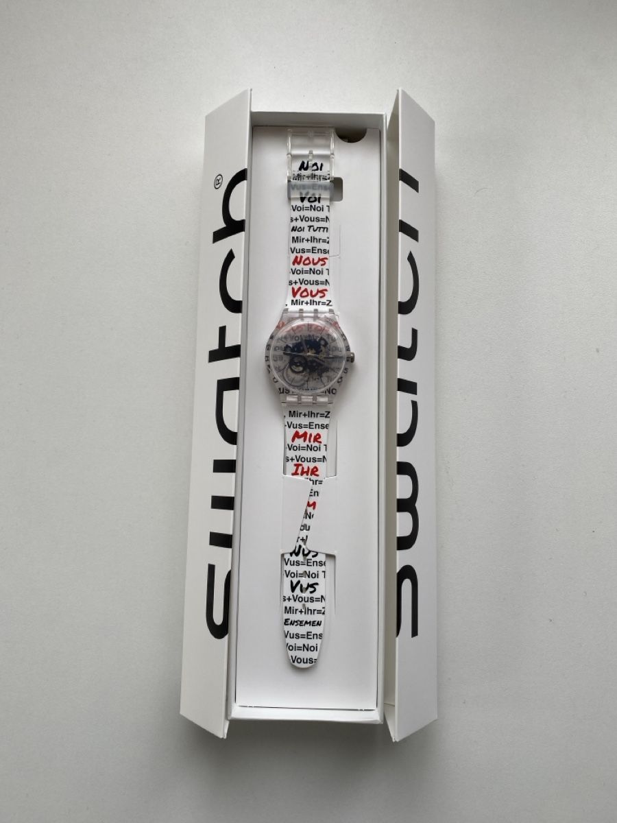 Swatch Orologi: Swatch GV Uhr 2026 ungeöffnet – Nuovo e nell'imballaggio originale da Münchenbuchsee venduto da Kokosnuss44