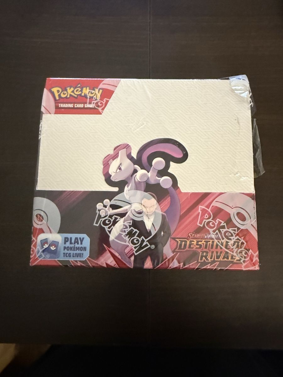 Pokémon Destined Rivals Display🔥 (Neu (gemäss Beschreibung)) in ...
