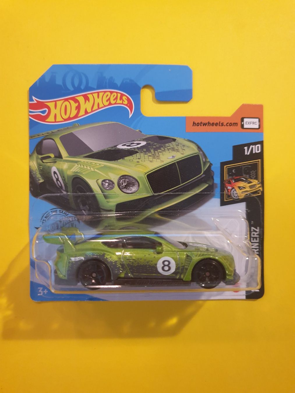 Hot Wheels Modellini d'auto: Hot Wheels 2018 BENTLEY CONTINENTAL GT3 – Nuovo e nell'imballaggio originale da Oftringen venduto da Rotor