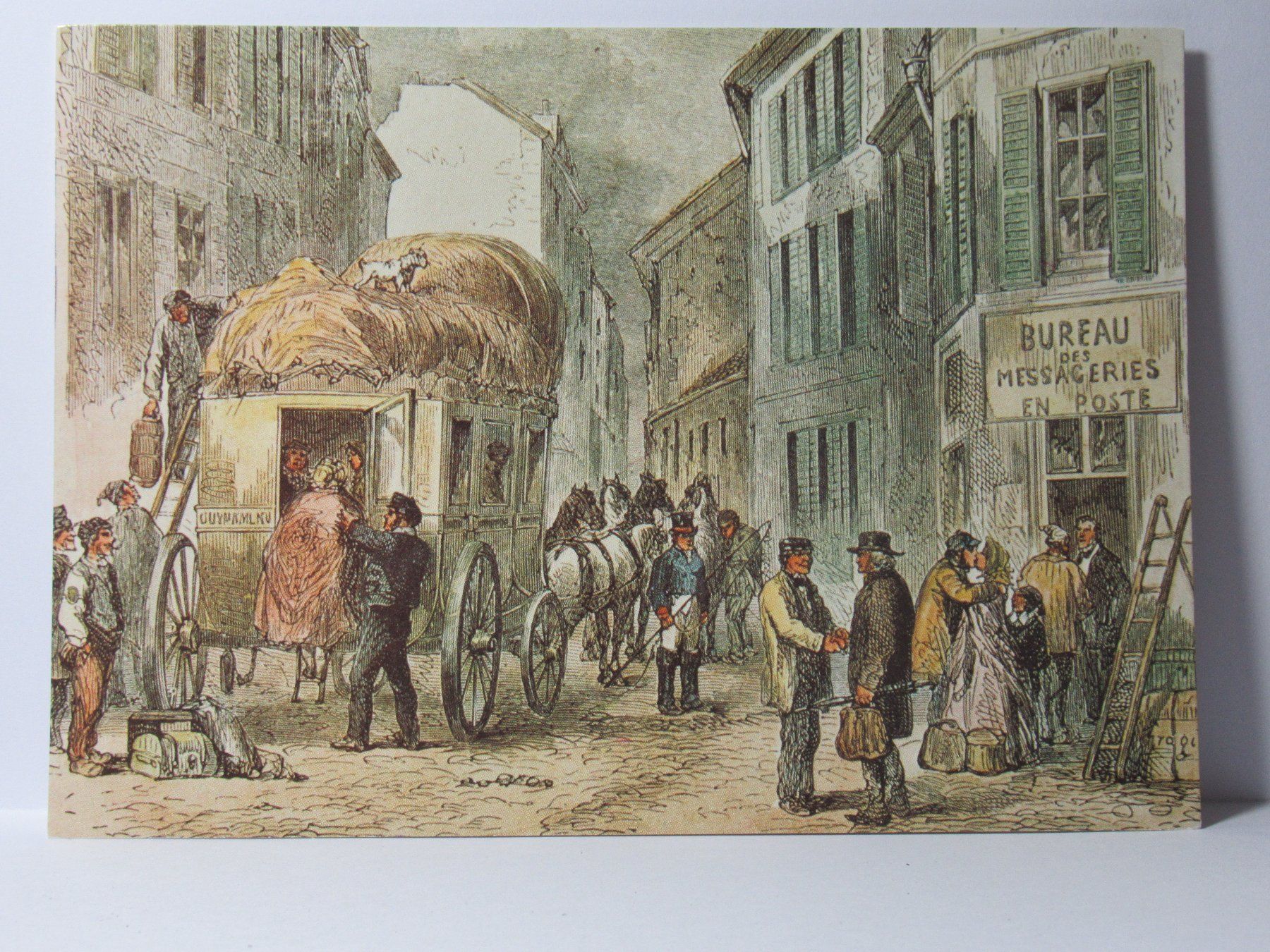 Cartoline postali: Bildpostkarte , Postkutsche , Vevey Poststation – Usato da Grenchen venduto da Bluemchen1900
