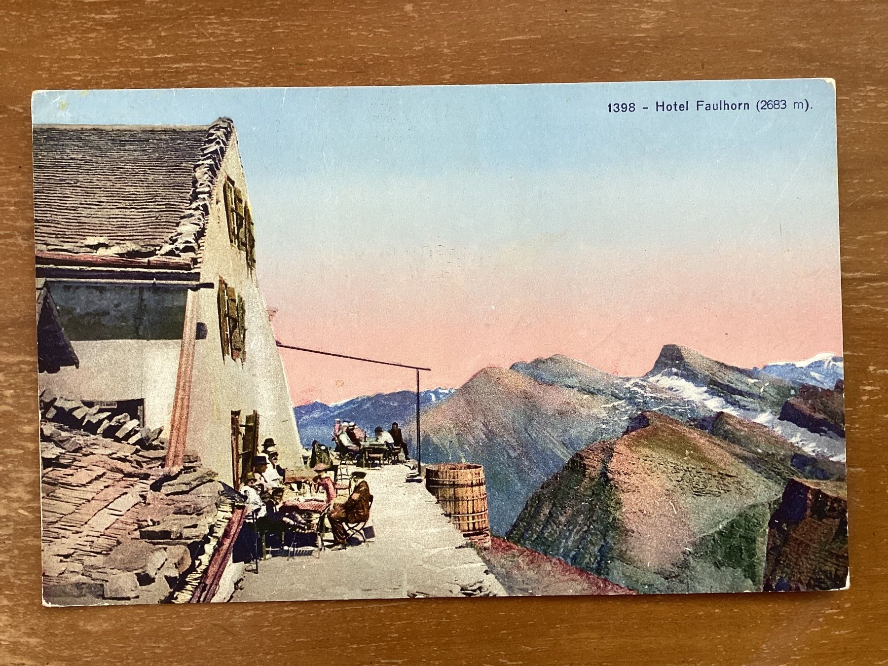 Cartoline postali: AK Hotel Faulhorn 1947 – Usato da Zürich venduto da Tolima194