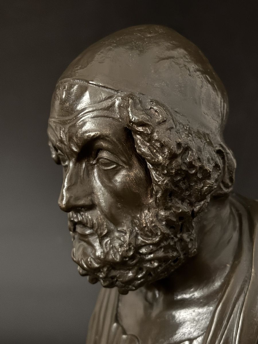 Skulpturen & Statuen: Bronze-Büste Dichter Homer – Gebraucht aus Luzern von downtonabbey 4