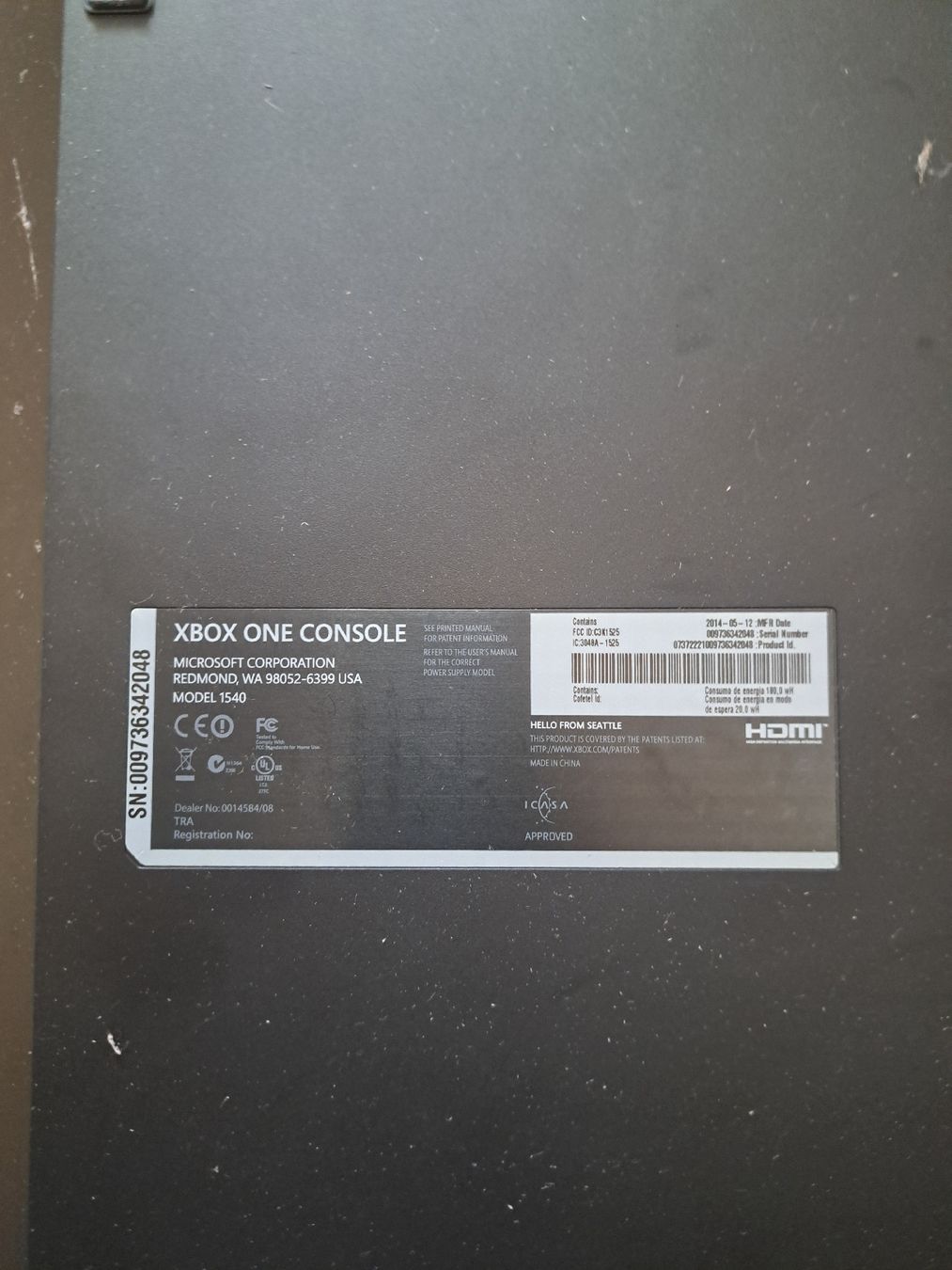 Microsoft Console: X-Box One  – Usato da Basel venduto da Affe0815 2