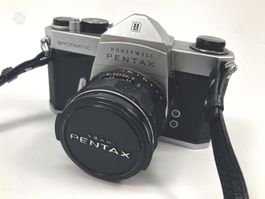 Honeywell Pentax Spotmatic Kamera + Super-Takumar 1:2/55