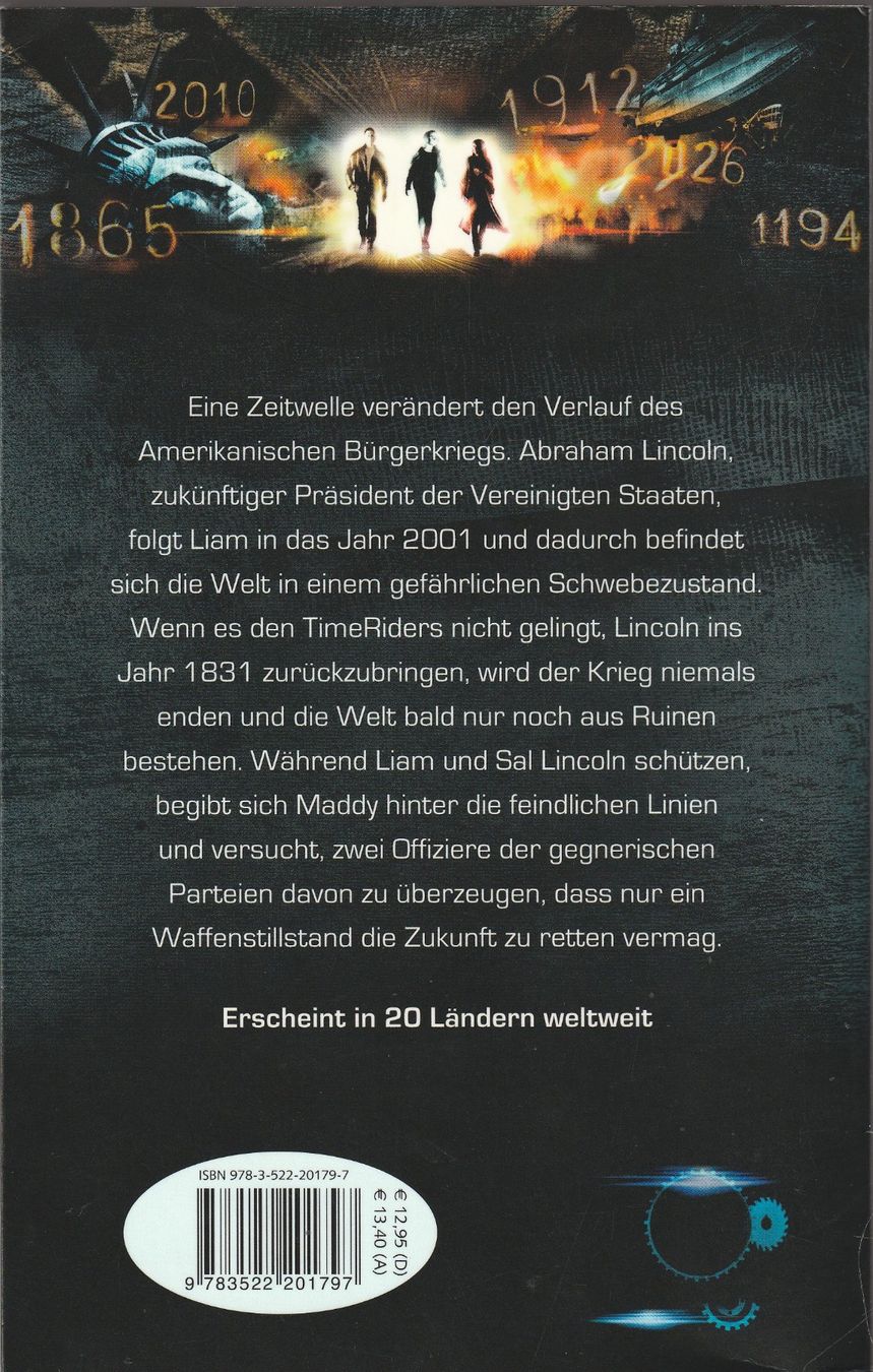 Libri: Alex Scarrow - Time Riders 3 Bände – Usato da Luzern venduto da Baumhuepfer01 6