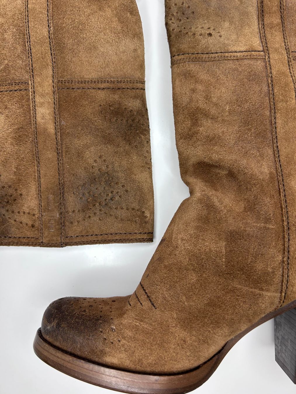 Navyboot Scarpe da donna: Car Shoe Stiefel aus Wildleder – Nuovo (secondo la descrizione) da St. Gallen venduto da look-twice 3