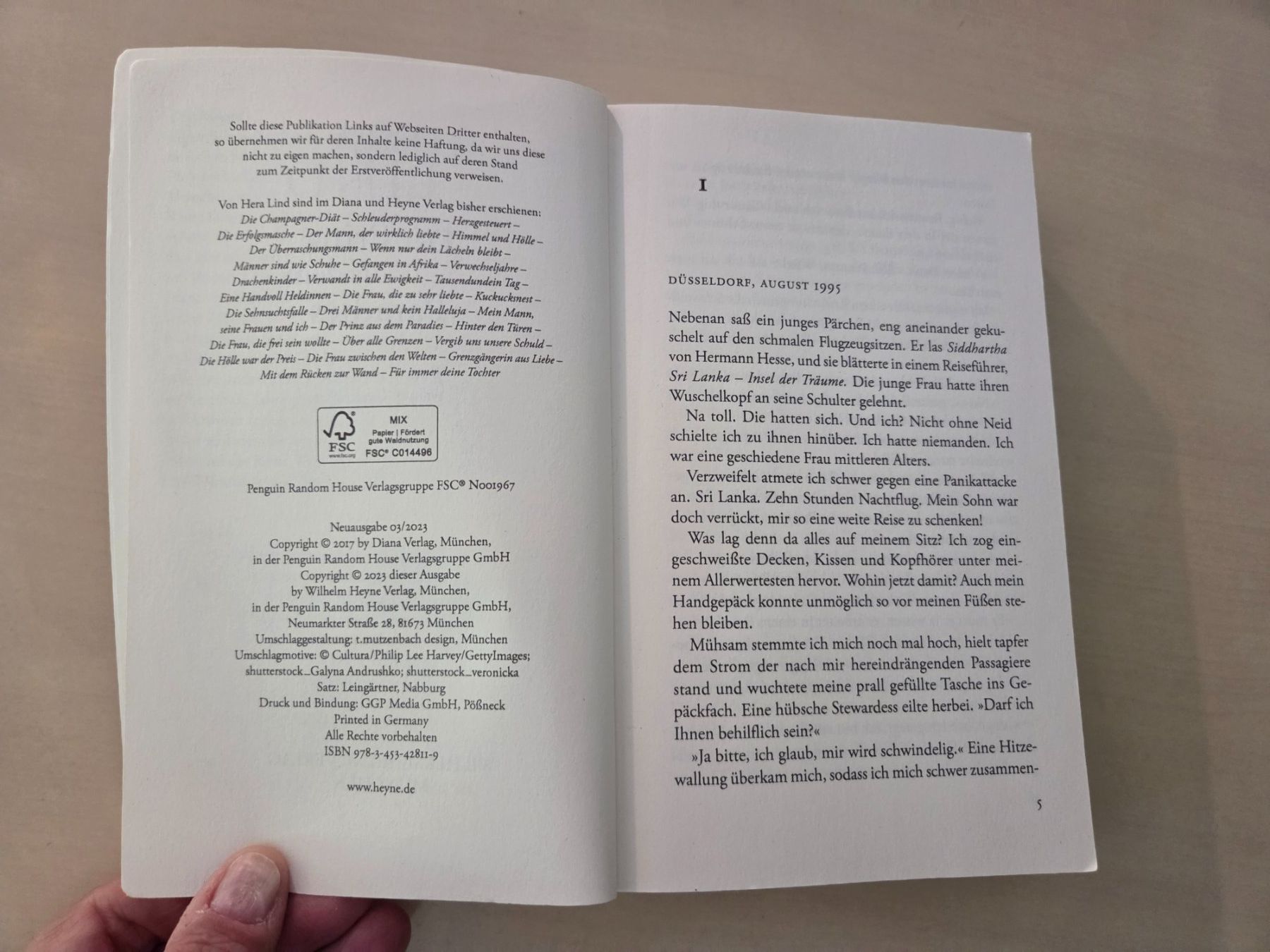 Libri: Der Prinz aus dem Paradies, Hera Lind – Usato da Liestal venduto da ITOlio 2