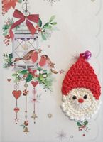 1 Stück Samichlaus Nikolaus San Nicola gehäkelt 829