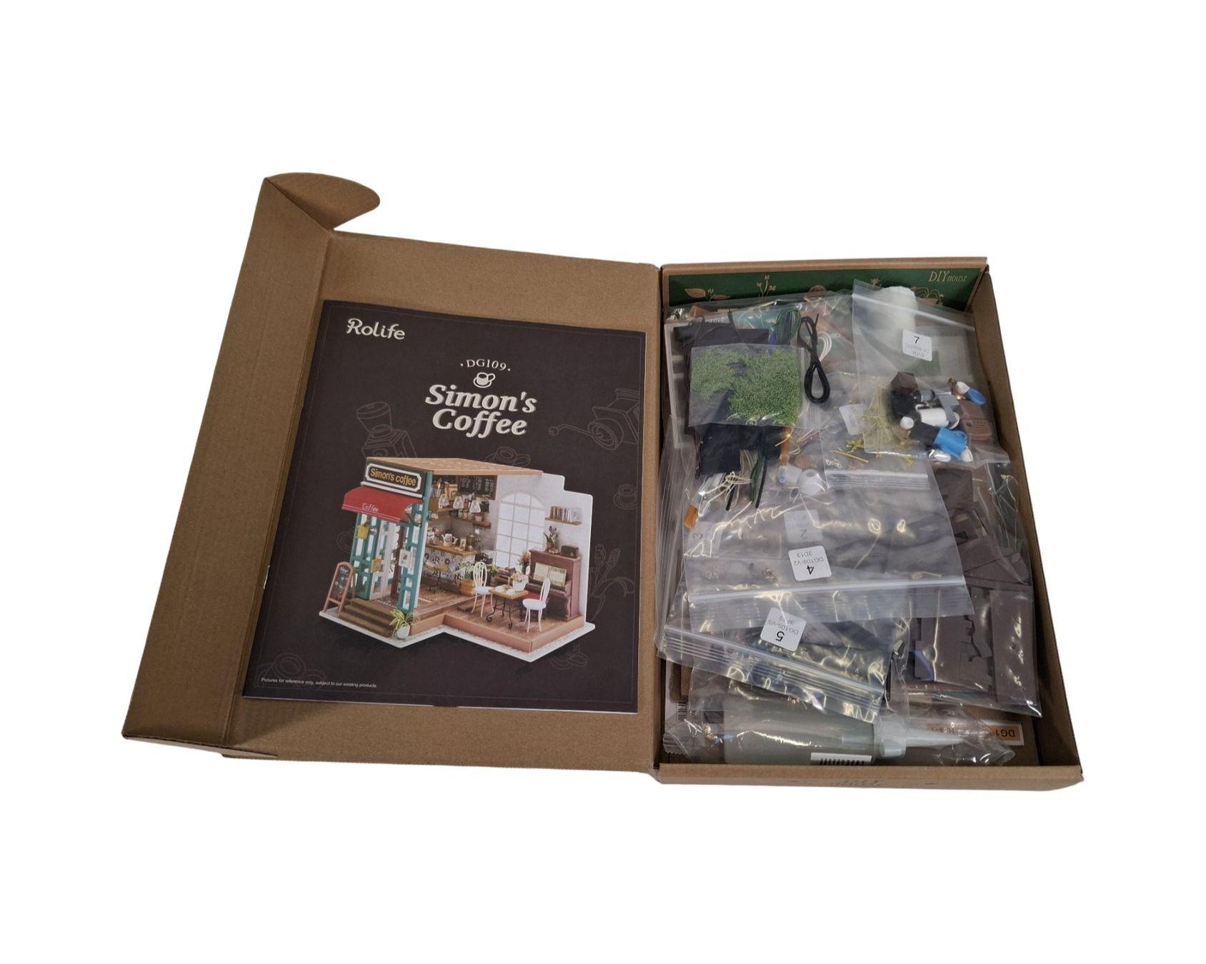 Kit bricolage: ROBOTIME ROLIFE Simon's Coffee DIY – Nuovo (secondo la descrizione) da Wil SG venduto da Restwert_Wil 2