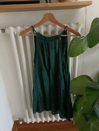 Robe verte Pull & Bear - Taille XS 