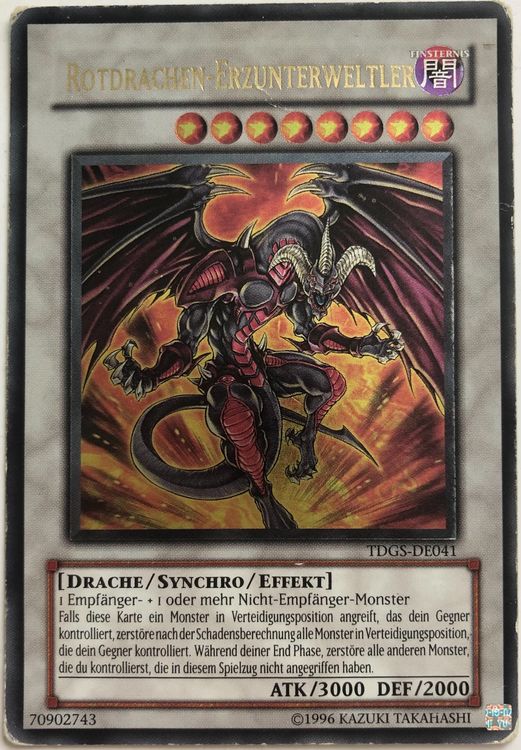Yugioh Karte – Vernichter Erzunterweltler, Rare, 1. Auflage, Deutsch, Aus Ignition Assault Inkl. Fieldcenter-Karte
