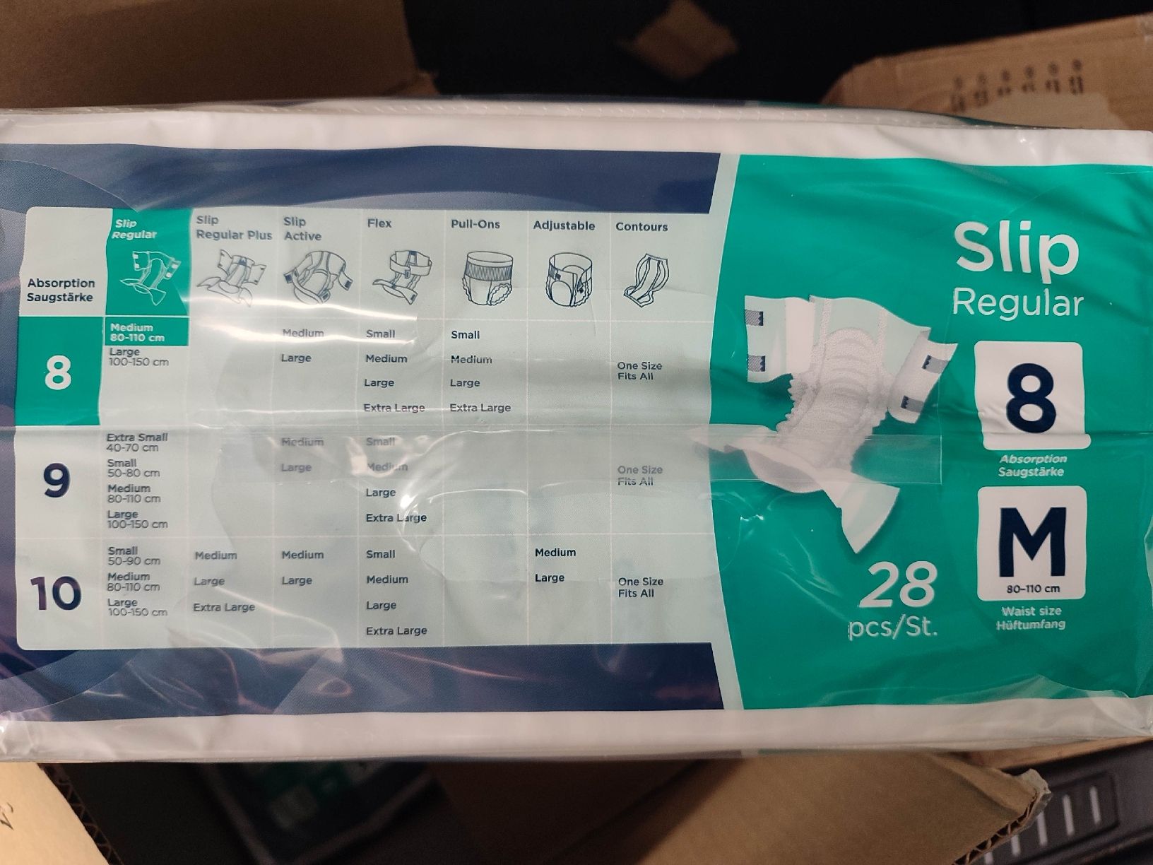 Secchi per pannolini & Pannolini: Attends Slip Regular 8M Windeln 54 Stück Inkontinenz Slip – Nuovo e nell'imballaggio originale da Elfingen venduto da lea_m57j 2