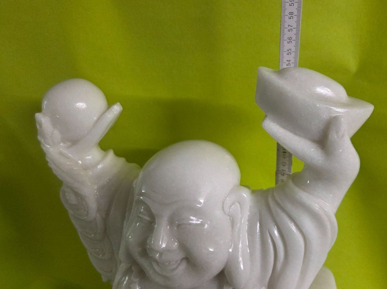 Sculture & Statue: Happy Buddha aus Marmor 55cm massiv – Nuovo (secondo la descrizione) da Roggliswil venduto da Mabelco 5
