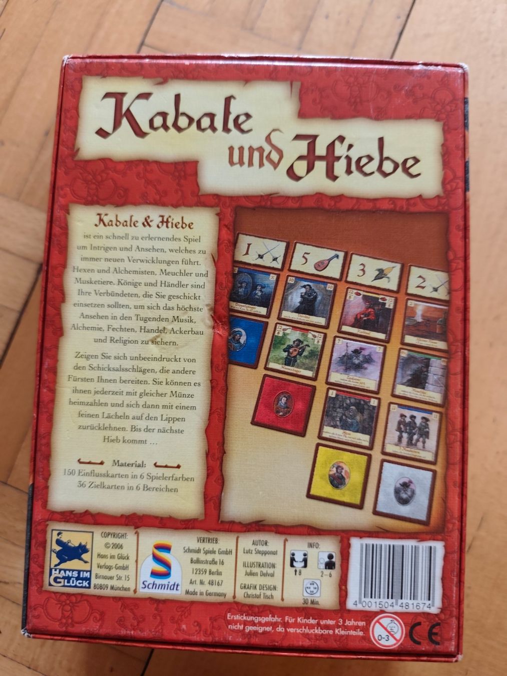 Giochi: Spiel Kabale und Hiebe – Usato da Tegerfelden venduto da jea_f5xk 2