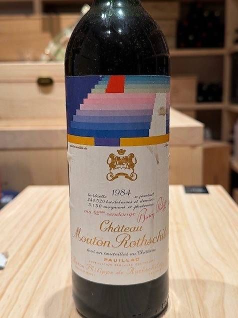 Wein: Chateau Mouton 1984 – Gebraucht aus Porza von Marti24 1