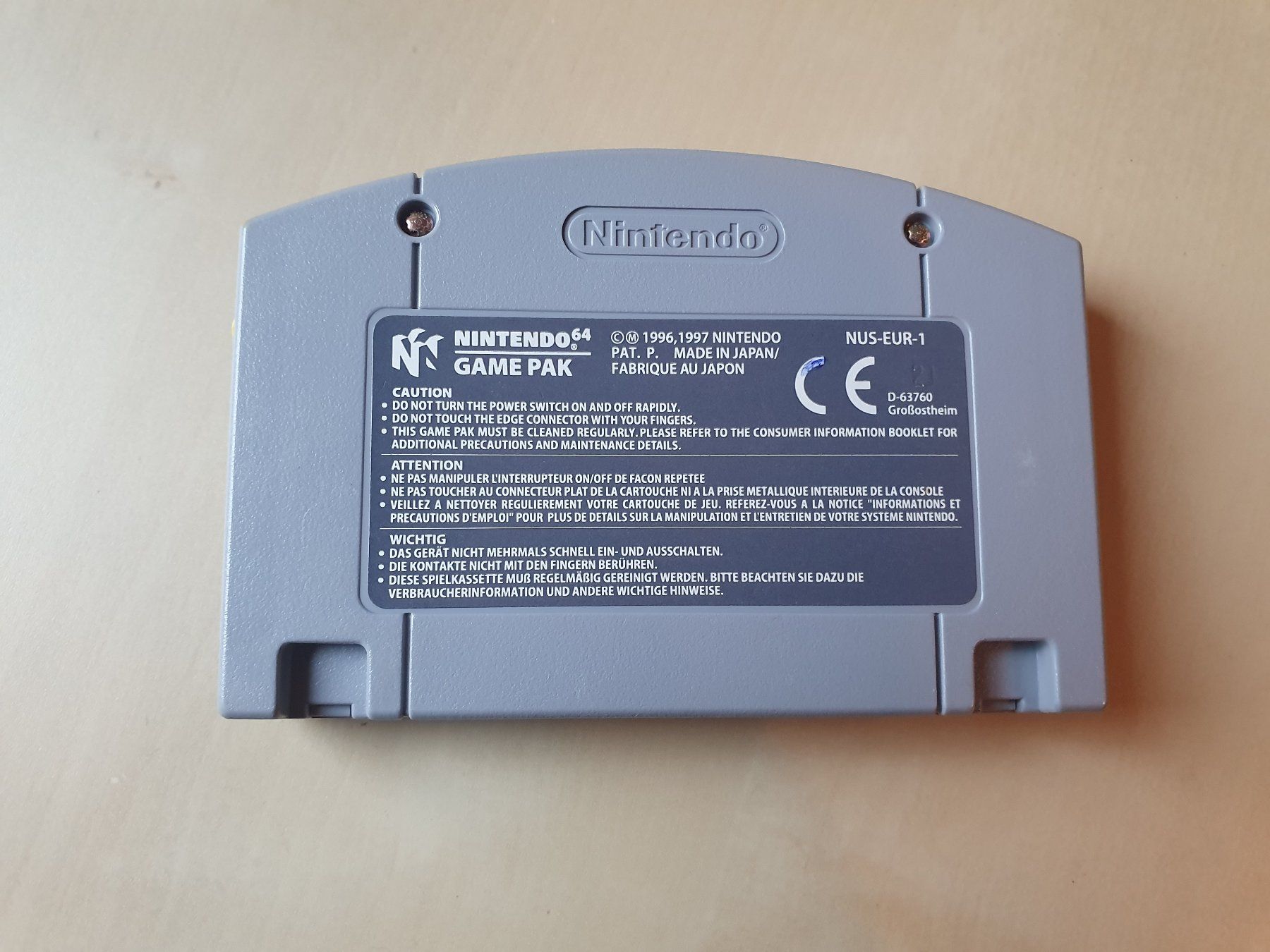 Nintendo Jeux: F1 Pole Position 64 – D'occasion à Stansstad par collectorsshop 1
