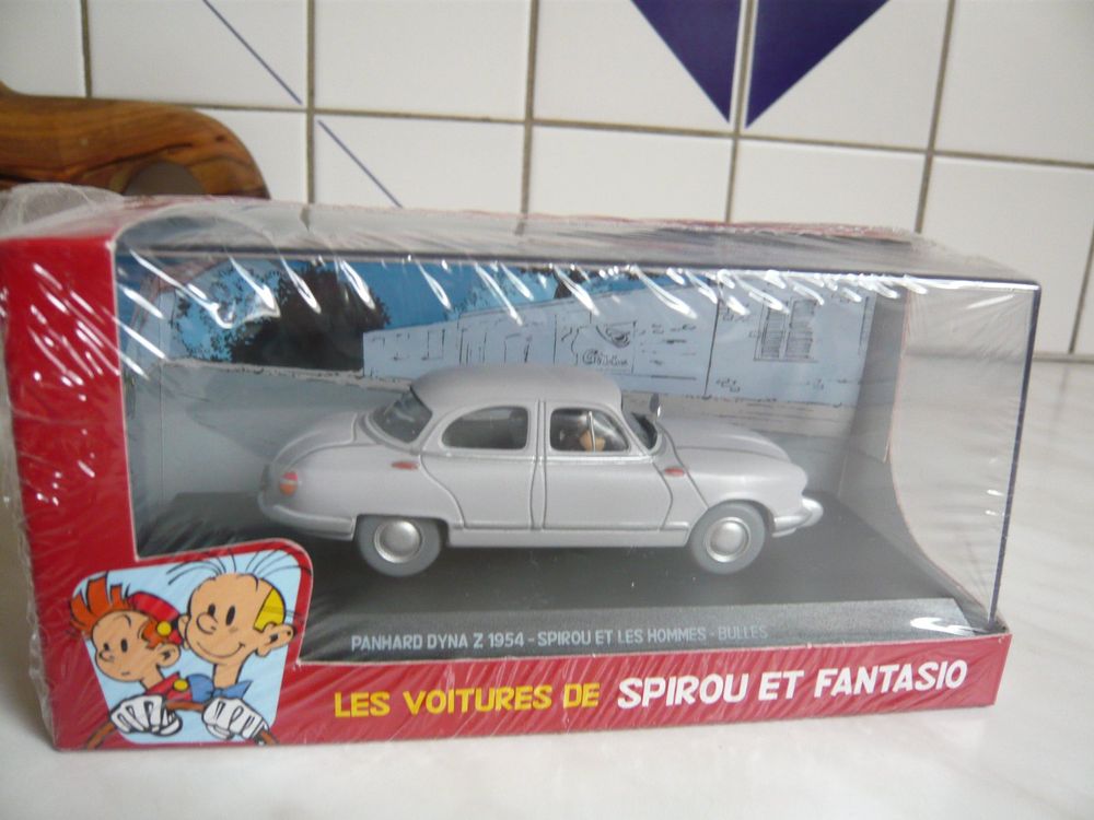 Lot De 6 Voitures Miniatures Spirou Atlas 1/43 - Neuves En Boîte Avec Livret - Thème Tintin