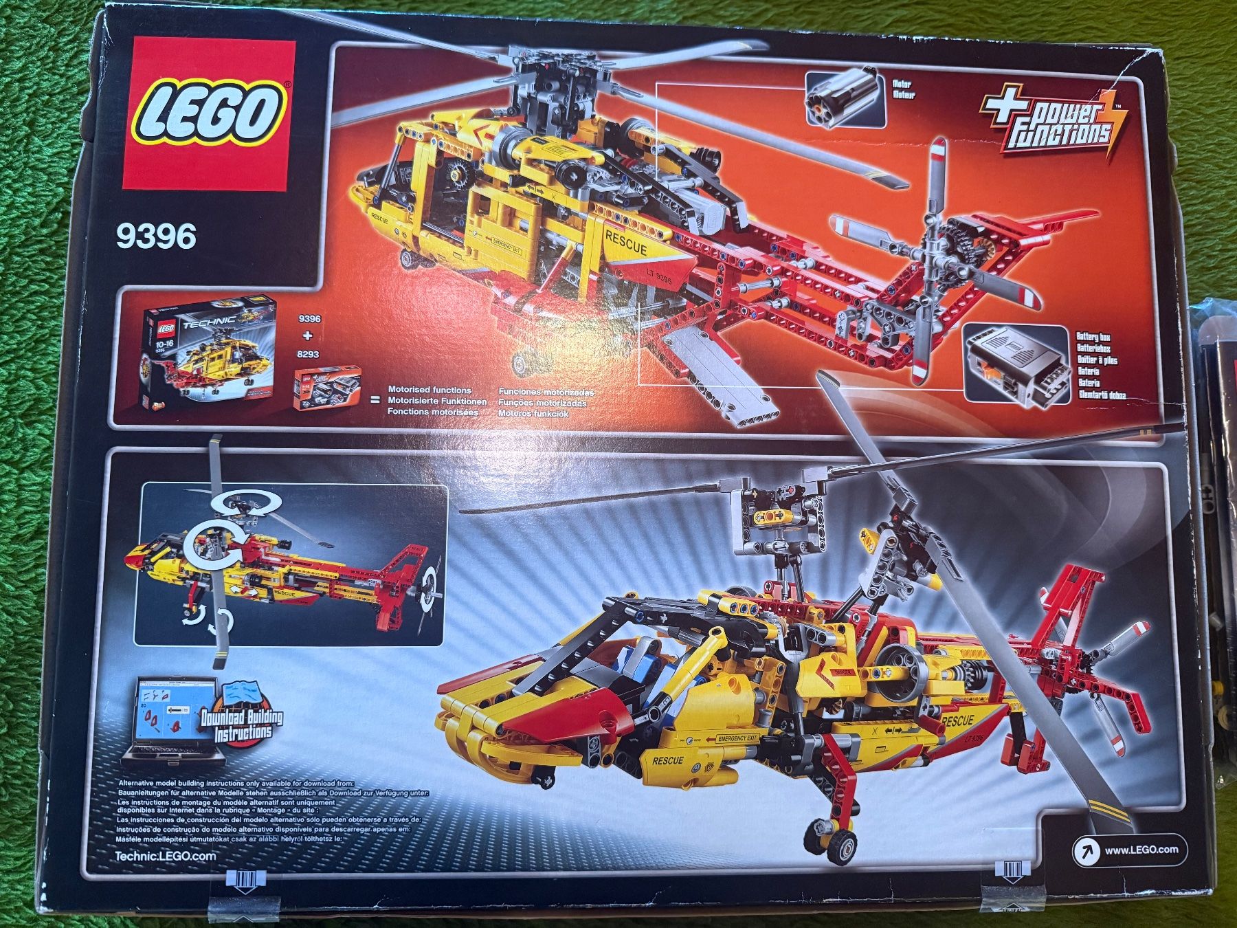 Lego Kit di costruzioni: Lego 9396 Hélicoptère – Nuovo (secondo la descrizione) da Porrentruy venduto da inf_g26c 2