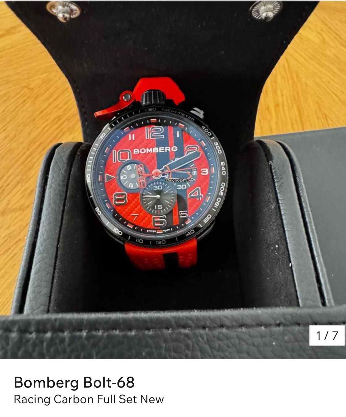 Bomberg Orologi: Bomberg Bolt 68 Racing Carbon – Nuovo e nell'imballaggio originale da Landquart venduto da chr_96r8