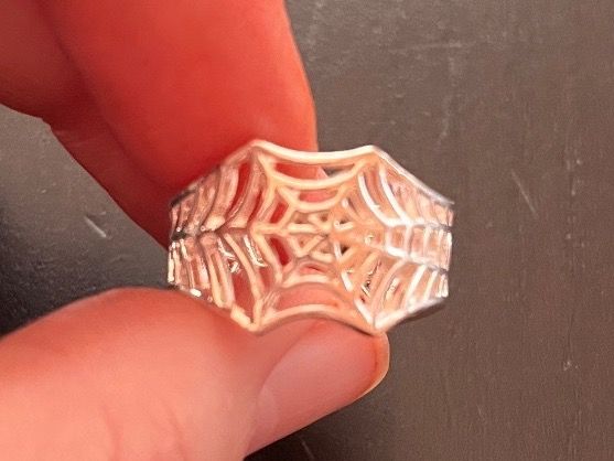 Anelli: Ring Spinnennetz (One Size) / Nr. 47 – Nuovo (secondo la descrizione) da Gams venduto da Mariawicca 4