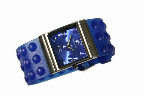 Orologi: Modische Quarz-Uhr in blau – Nuovo e nell'imballaggio originale da Ettingen venduto da Kartenplanet