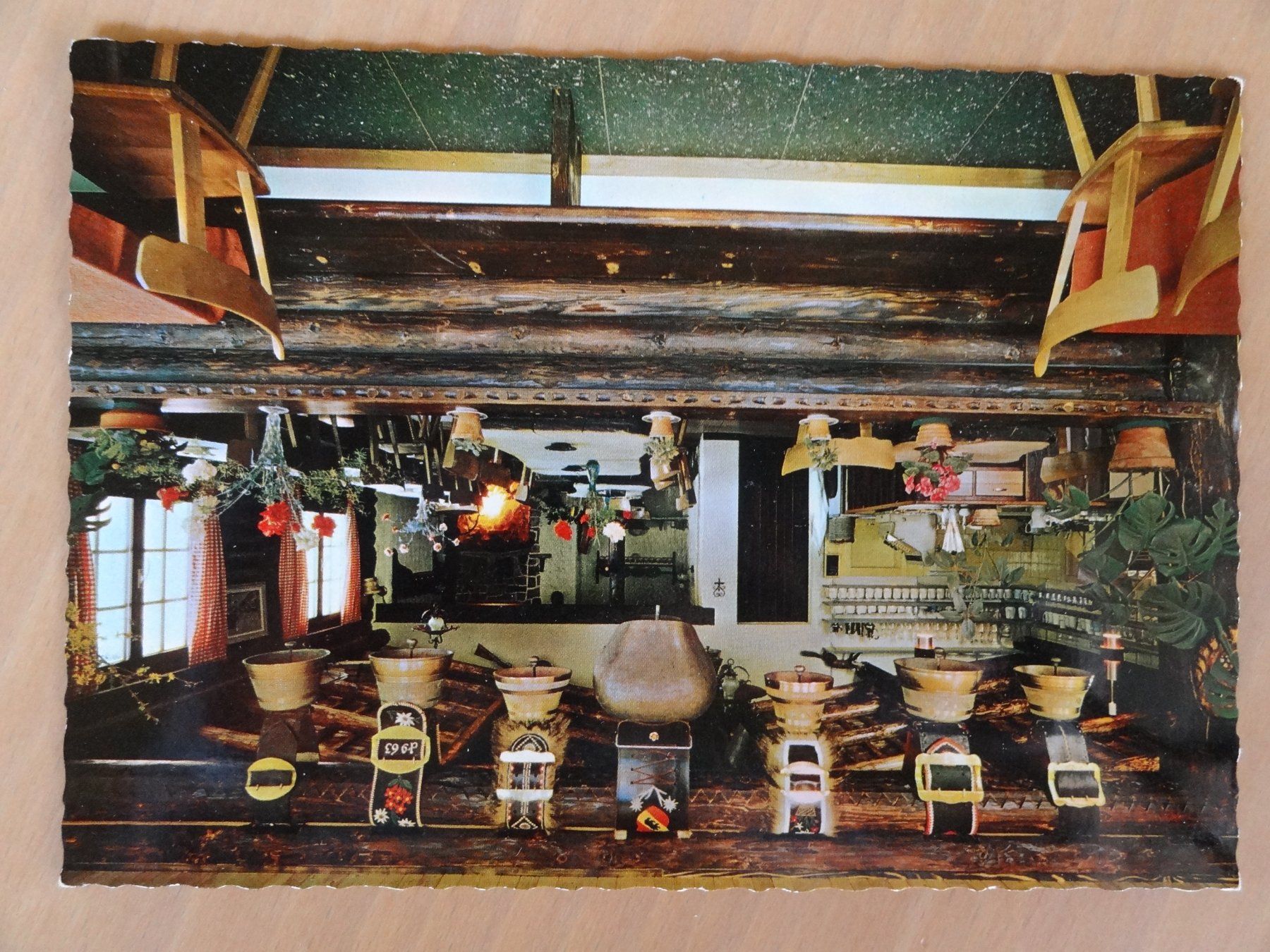 Cartoline postali: Brienz - Hôtel-Restaurant Wildbach – Usato da St Léonard venduto da Riglin