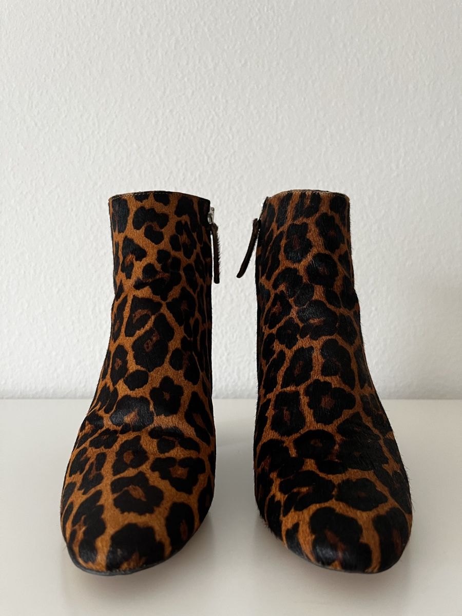 Zara Scarpe da donna: Zara Leopard Print Ankle Boots Gr. 38 – Usato da Olten venduto da hahnice99