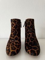 Zara Leopard Print Ankle Boots Gr. 38