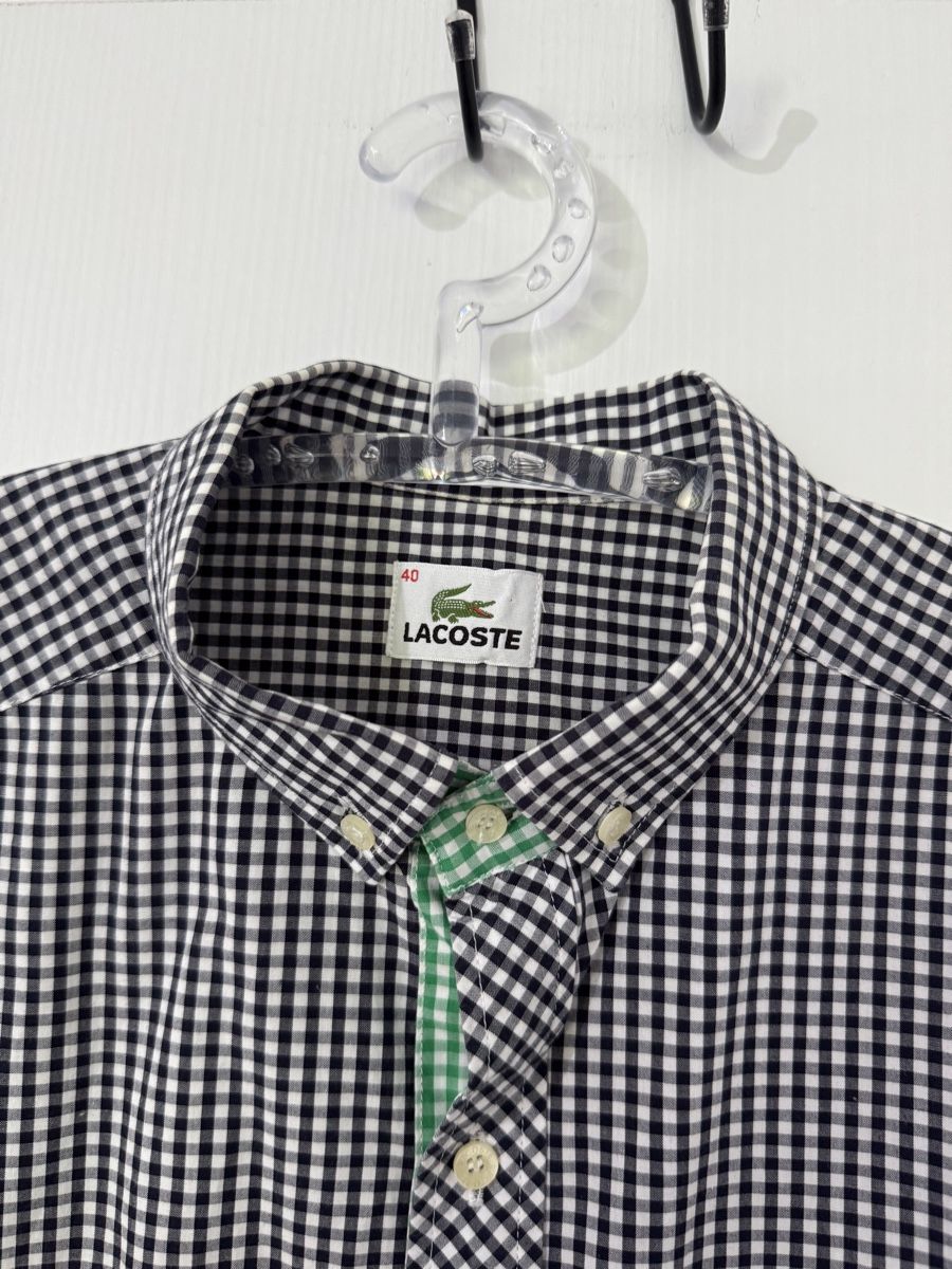 Lacoste Camicie: Lacoste Hemd Karo Grösse 40 oryginal, elegant – Nuovo (secondo la descrizione) da Wetzikon ZH venduto da Jan_wojt 2