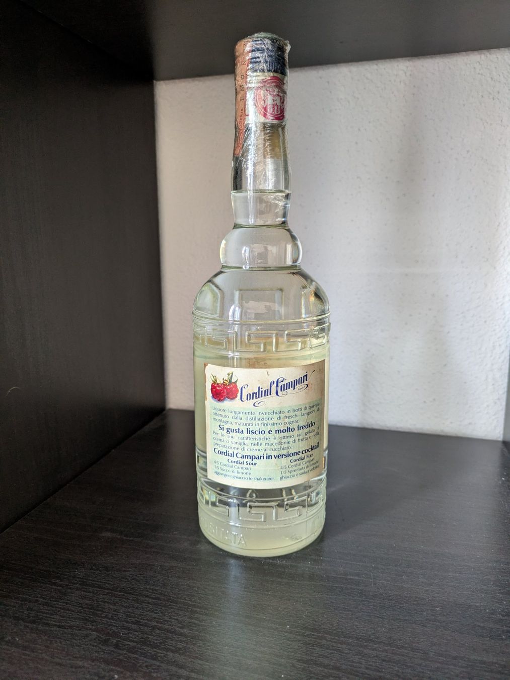 Bevande alcoliche: Campari Cordial 1970s – Nuovo e nell'imballaggio originale da Zürich venduto da Vintage_Spirits_Shop 1