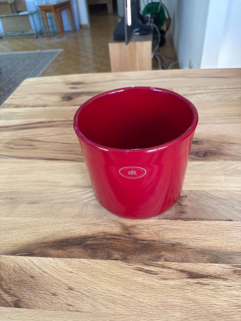 Vasi per fiori: Roter Blumentopf Keramik. – Usato da Gais venduto da mmu_bl6k