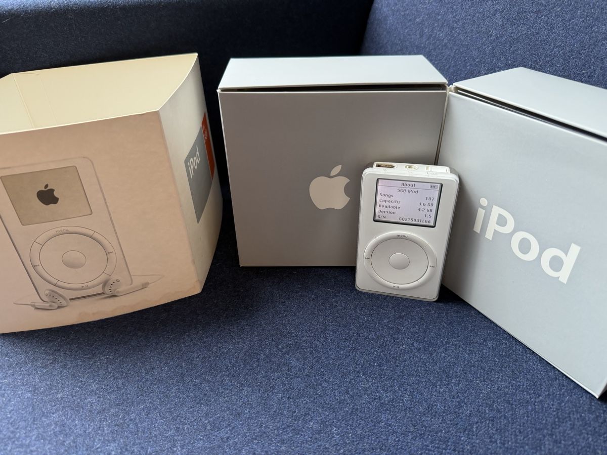 Apple Tragbarer Mediaplayer: Apple iPod 1st Generation 5GB - Top Condition – Gebraucht aus Zürich von jankais3r